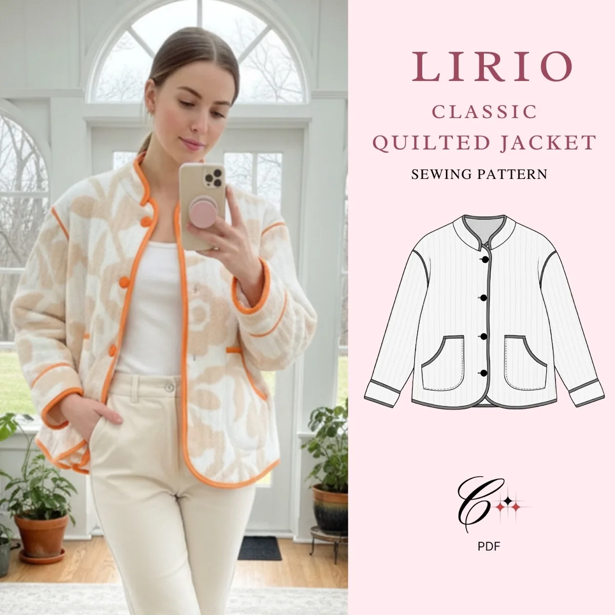 Lirio Quilted Jacket II view 8